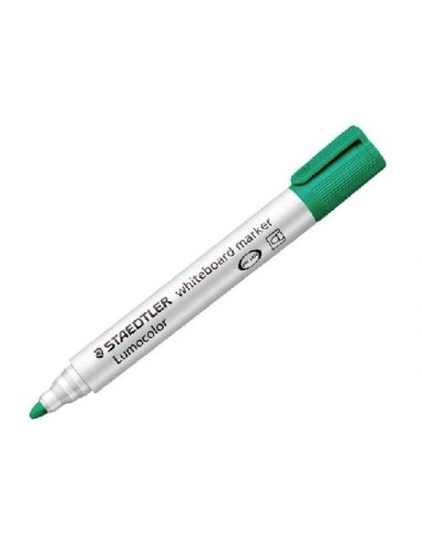 ROTULADOR LUMOCOLOR VERDE PIZARRA BLANCA STAEDTLER 351-5 (10)