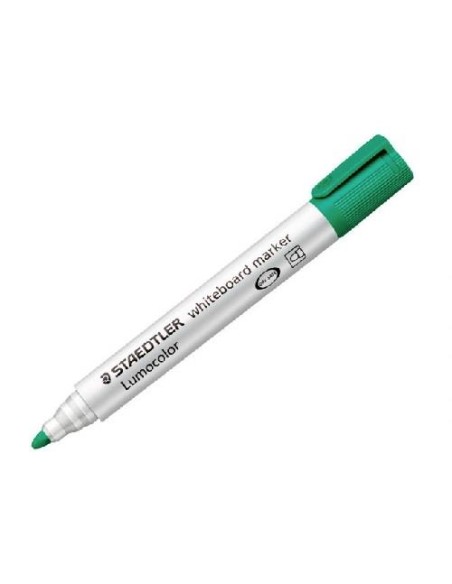ROTULADOR LUMOCOLOR VERDE PIZARRA BLANCA STAEDTLER 351-5 (10)