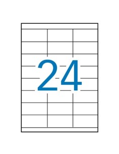 ETIQUETAS APLI 70X35 CAJA 100H 1272