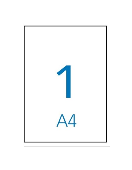 ETIQUETAS APLI 210X297 CAJA 100H 1281