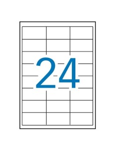 ETIQUETAS APLI 64,6X33,8 CAJA 100H 1263