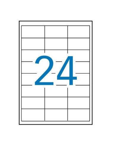 ETIQUETAS APLI 64,6X33,8 CAJA 100H 1263