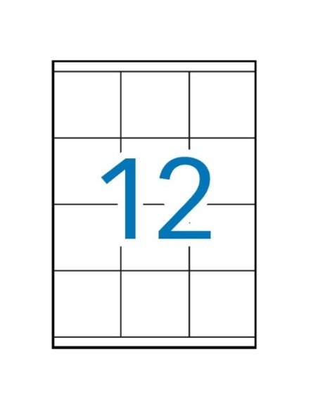 ETIQUETAS APLI 70X67,7 CAJA 100H 1290