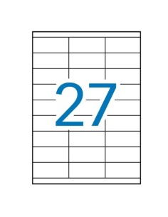 ETIQUETAS APLI 70X30  CAJA 100H 1271