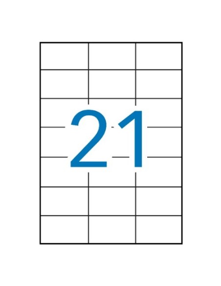 ETIQUETAS APLI 70X42,4  CAJA 100H 1276