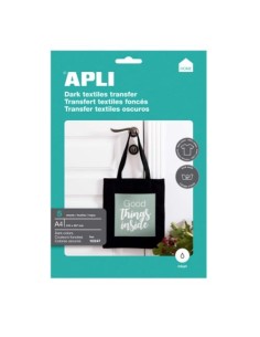 PAPEL TRANSFER COLORES  P/5 APLI  10247 POR UNIDAD