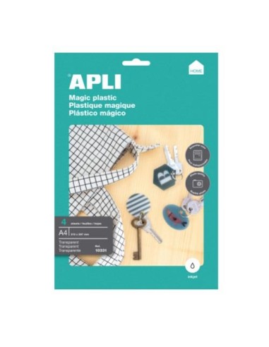 PAPEL PLASTICO TRANSPARENTE APLI 10331 POR UNIDAD (P/4)