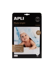 PAPEL FOTO DOBLE CARA 270 GRS BOLSA 10 APLI 10419