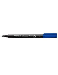 ROTULADOR STAEDTLER LUMOCOLOR SUPERFINA 313-3 AZUL (10)