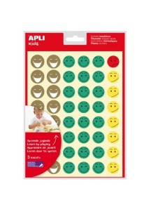 GOMETS REMOVIBLES MR SMILEY 3 HOJAS   12791