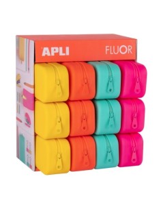 PORTATODO SILICONA SOFT FLUOR APLI 16300