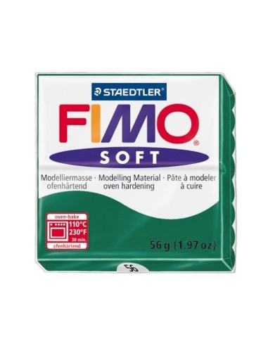 PASTA FIMO SOFT ESMERALDA Nº56 STAEDTLER