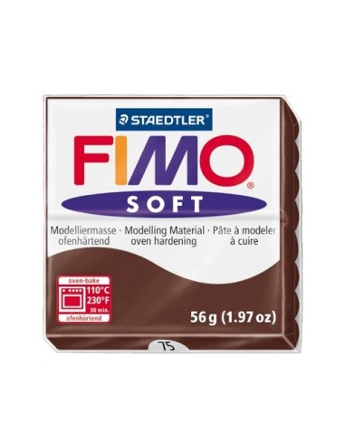 PASTA FIMO SOFT CHOCOLATE Nº75 STAEDTLER