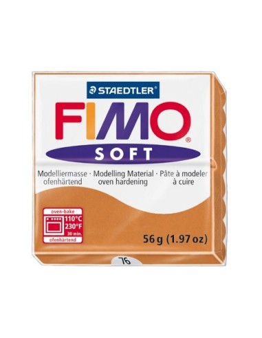 PASTA FIMO SOFT COGNAC Nº76 STAEDTLER