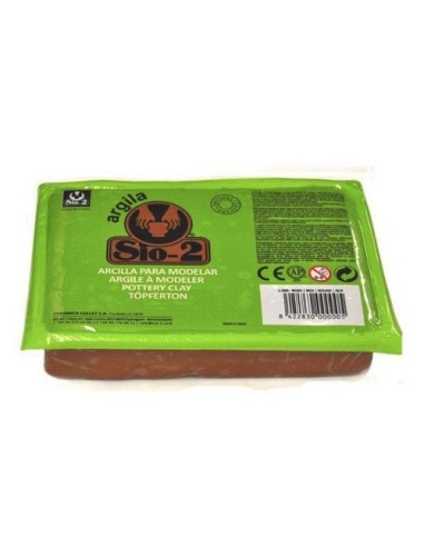 ARCILLA ROJA PARA MODELAR  SIO-2  1,5KG CSUR 00458