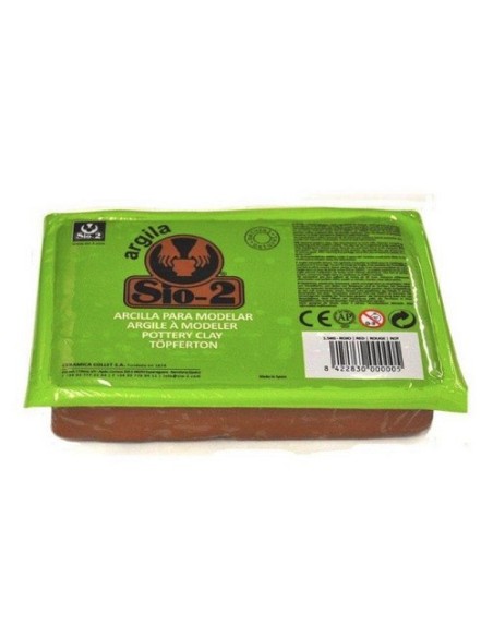 ARCILLA ROJA PARA MODELAR  SIO-2  1,5KG CSUR 00458