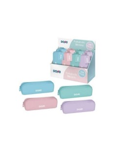 PORTATODO SILICONA DOBLE SERENITY ROSA DOHE 51972