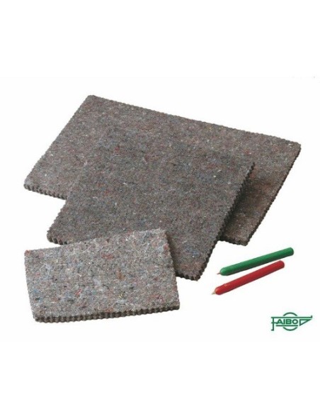 ALMOHADILLA  FIELTRO ENGOMADO VERDE 20 X 30 FAIBO 854