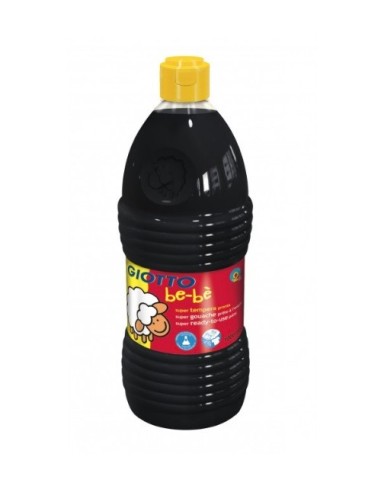 DESCA ( PEDIR NUEVO FORMATO DE 250 ML---  FILA-531924 )  TEMPERA GIOTTO BEBE 1 LITRO NEGRA FILA F467524