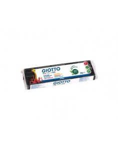 PLASTILINA GIOTTO PATPLUME 350GRS NEGRO FILA 510105
