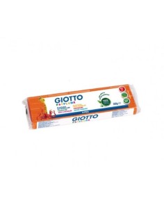 PLASTILINA GIOTTO PATPLUME 350GRS NARANJA FILA 510110