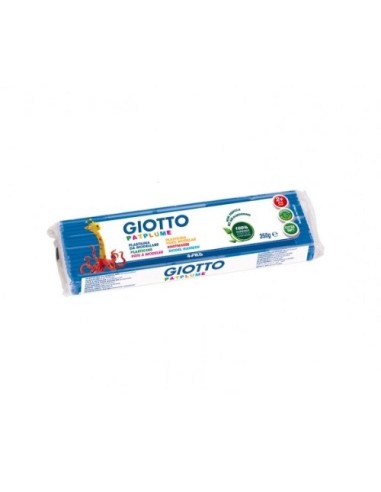 PLASTILINA GIOTTO PATPLUME 350GRS AZUL CLARO FILA 510112