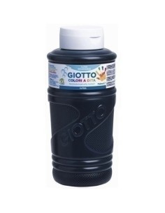 PINTURA DE DEDOS BOTE 750 ML. GIOTTO BEBÉ NEGRA  FILA  536024/F472924