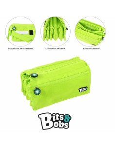 PORTATODO CUADRUPLE BITS&BOBS VERDE  GRAFOPLAS 37543320