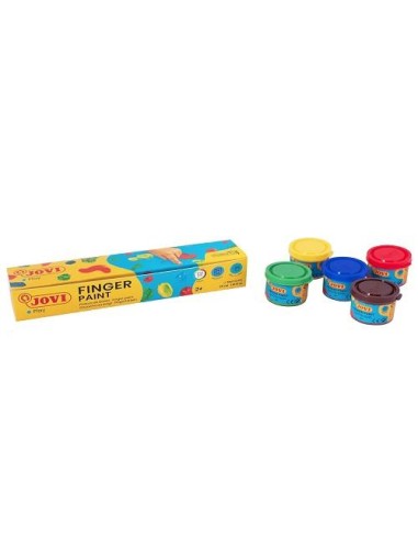 PINTURA DEDOS 5 BOTES 35ML JOVI REF 540