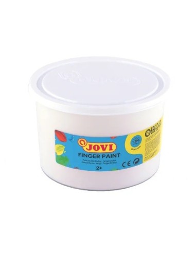 PINTURA DEDOS 500 GRS BLANCO JOVI 56101