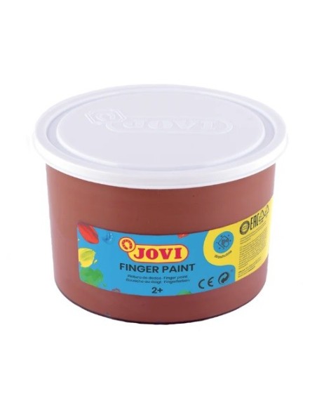 PINTURA DEDOS 500 GRS MARRON JOVI 56112
