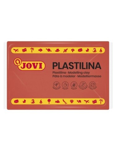 PLASTILINA GRANDE ART 72/09  350 GRAMOS MARRON JOVI