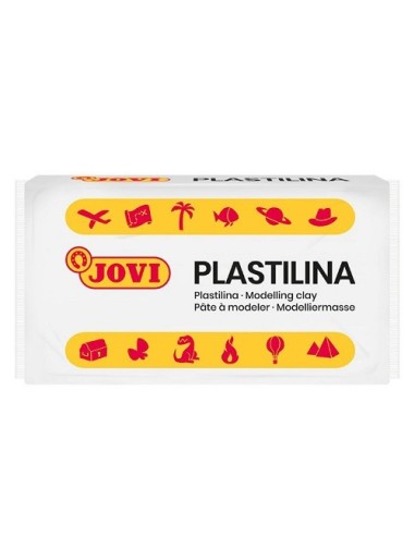 PLASTILINA PEQUEÑA 70/01 BLANCO 50GR JOVI