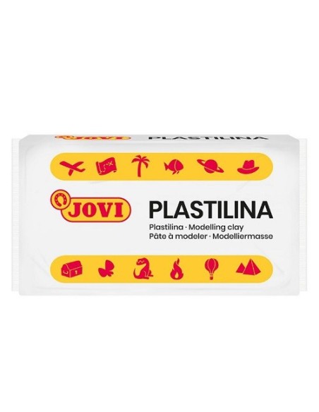 PLASTILINA PEQUEÑA 70/01 BLANCO 50GR JOVI