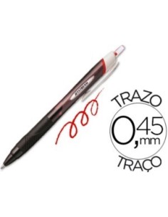 BOLIGRAFO RETRACTIL JETSTREAM SPORT 1.0mm ROJO SXN-150E UNIBALL 315077000 (12)