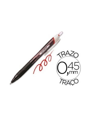 BOLIGRAFO RETRACTIL JETSTREAM SPORT 1.0mm ROJO SXN-150E UNIBALL 315077000 (12)