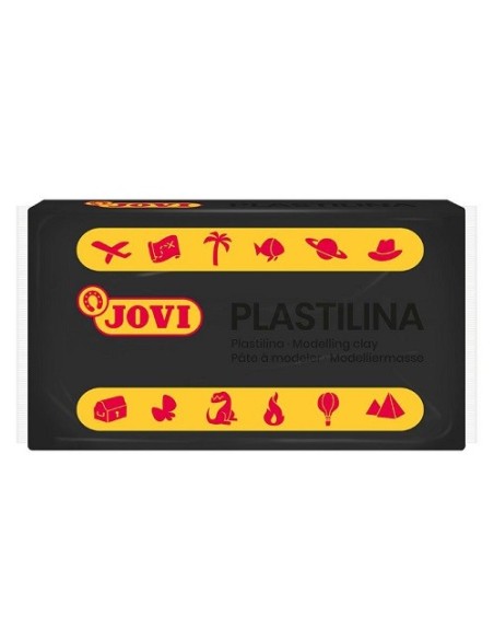 PLASTILINA PEQUEÑA 70/15 NEGRA 50 GRS JOVI