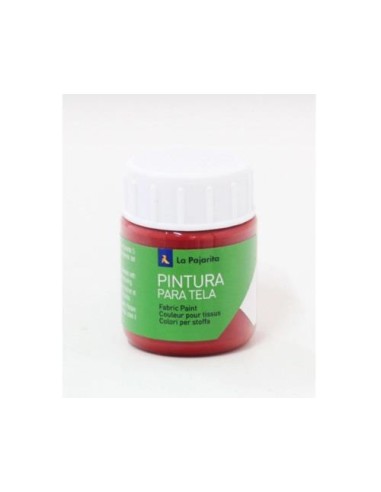 PINTURA TELA T-11 25ML ROJO INGLES  LA PAJARITA 118171