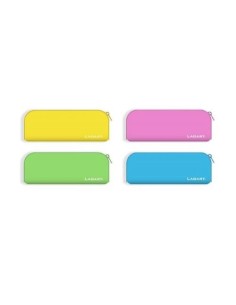 PORTATODO REDONDO SILICONA GLOW IN THE DARK POESSA 331286