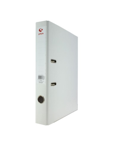 ARCHIVADOR CARLIN FOLIO LOMO ESTRECHO BLANCO GRAFOPLAS 17279370