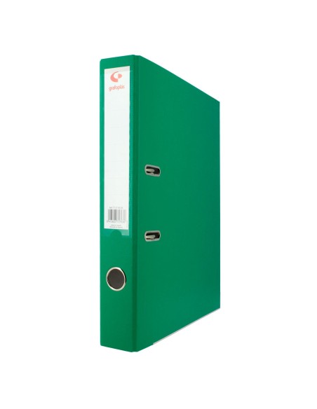 ARCHIVADOR CARLIN FOLIO LOMO ESTRECHO VERDE GRAFOPLAS 17279320