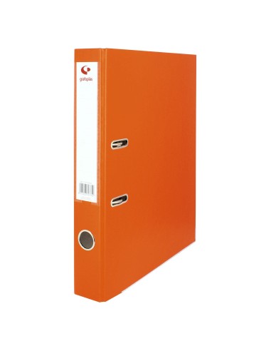 ARCHIVADOR CARLIN A4 LOMO ESTRECHO NARANJA  GRAFOPLAS 17269352