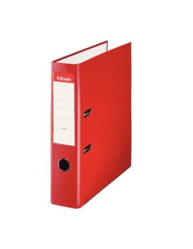 ARCHIVADOR ESSELTE FORRADO FOLIO ROJO 42301