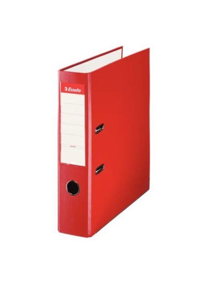 ARCHIVADOR ESSELTE FORRADO FOLIO ROJO 42301