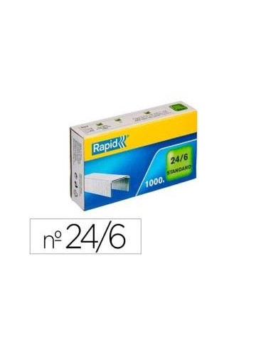 GRAPAS RAPID 24/6 GALVANIZADA ESSELTE 24855600 (20)