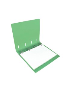 CARPEBLOCK PP CON RECAMBIO A4 100H 80G  4 ANILLAS DE 25MM VERDE 160028 2