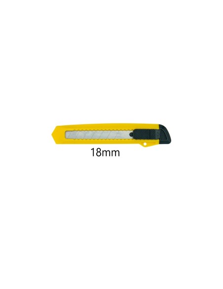 CUTTER MTL GUIA PLASTICO BASIC CUCHILLA DE 18mm ERICHKRAUSE 19145