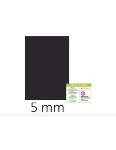GOMA EVA 50X70 GRUESA 5mm. NEGRA ALVES 575EB57 (5)