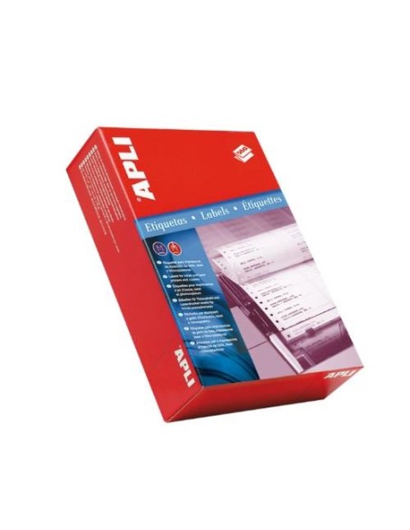 ETIQUETAS APLI 43,2X65,6 SALIDA 4 8000 ETIQUETAS CAJA 32