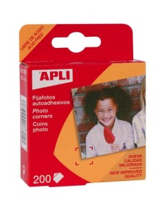 TACKS ADHESIVOS ESQUINA APLI 93